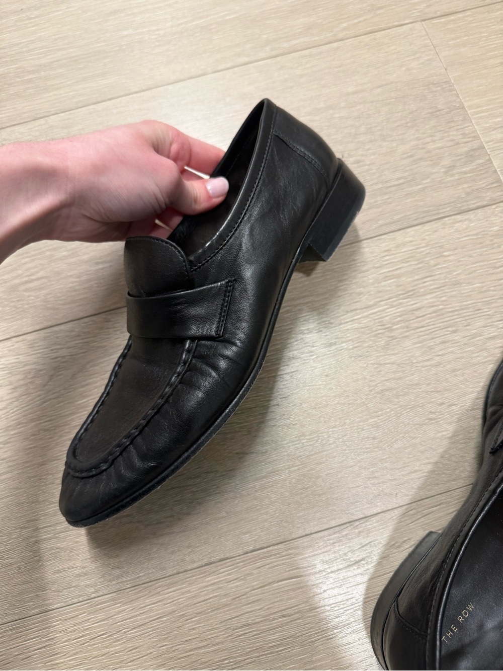 The Row Leather Loafers - Picture 5 of 9
